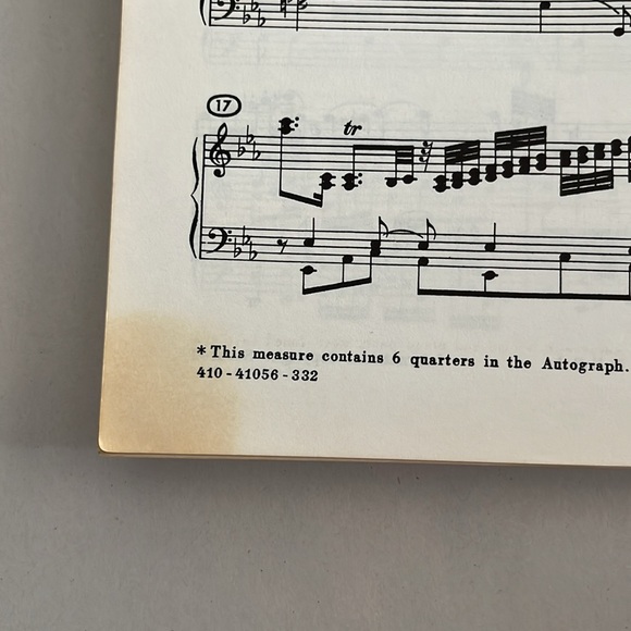 1960 W.A. Mozart Sonatas & Fantasies for Piano Nathan Broder BOOK Vintage Music - Picture 13 of 17